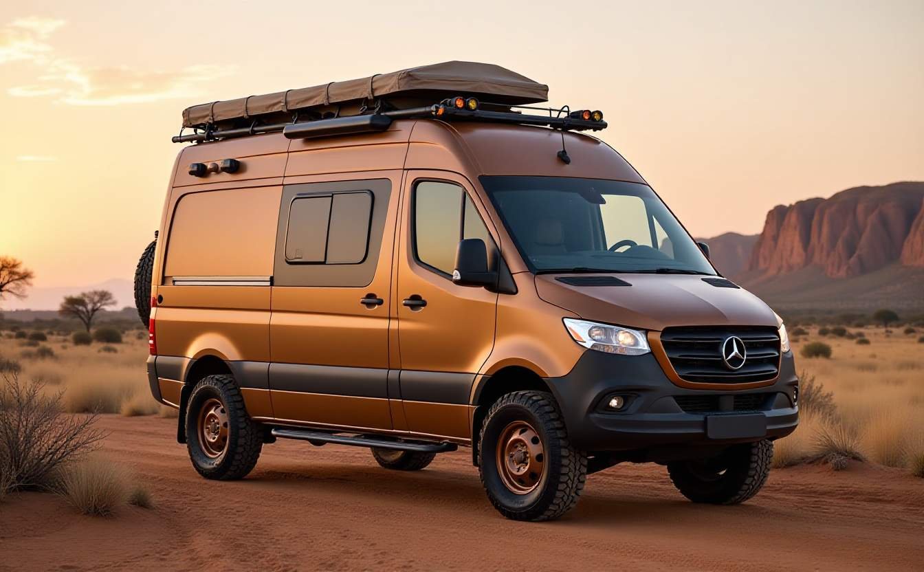 Savanna Bronze Cruiser – Off-Grid Safari Van for Endless Horizons