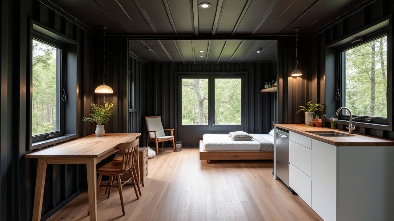 Scandinavian Minimalist Oasis Interior