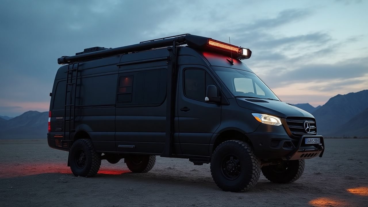 Phantom Horizon Rig – Tactical Van for Survivalist Living