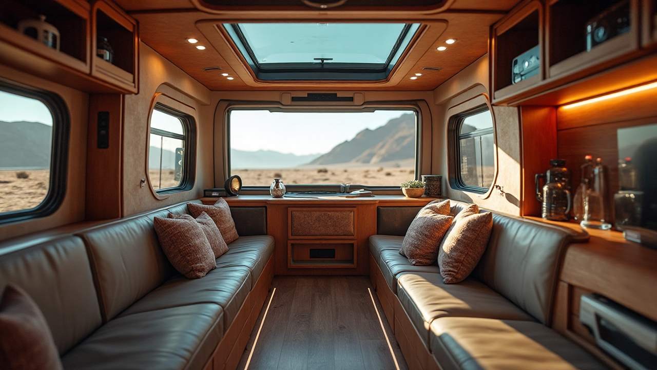 Titan Shield - The Ultimate All-Terrain Motorhome interior