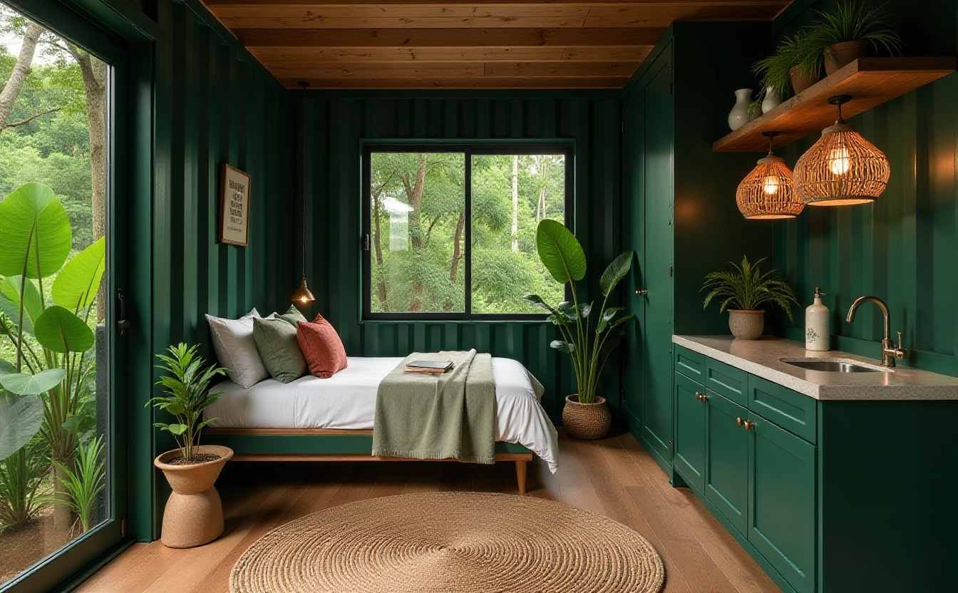 Tropical Rainforest Hideaway interior