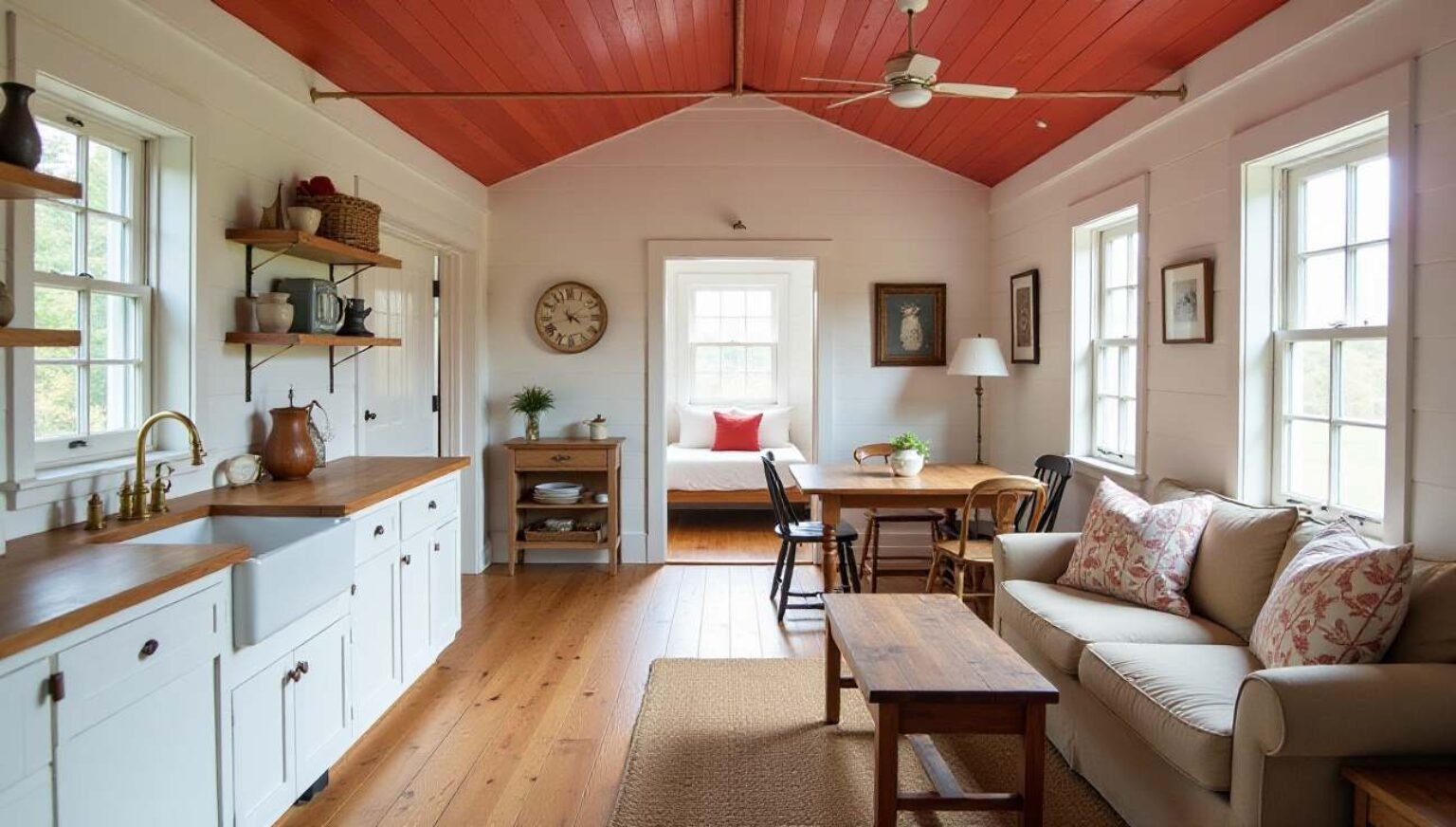 Modern Farmhouse Tiny Homes: 15 Cozy Spaces with Shiplap Walls, Farm ...