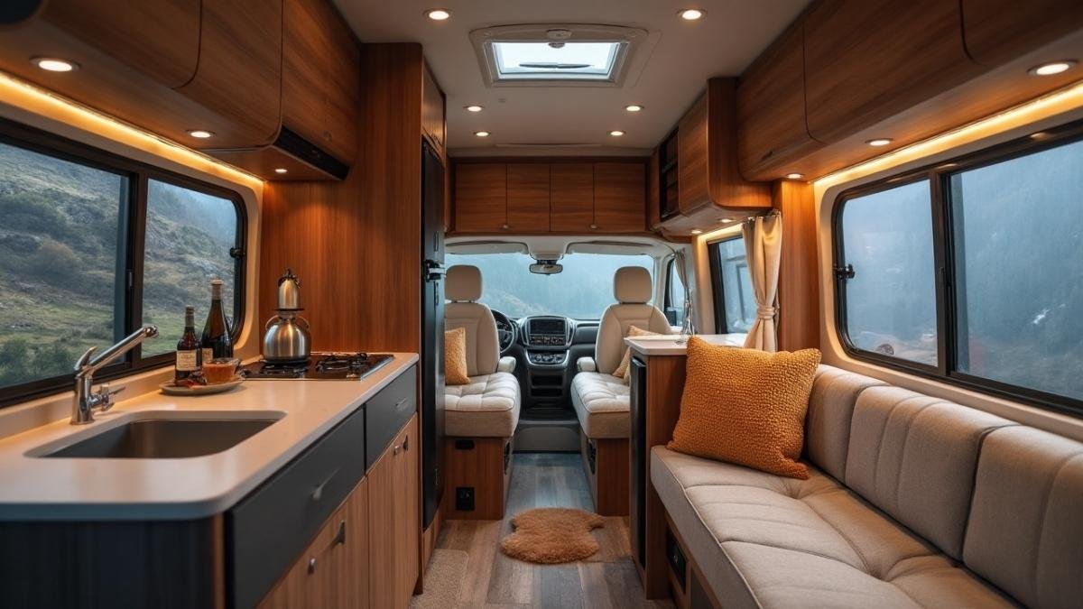 Alpine Adventure - Compact Motorhome interior