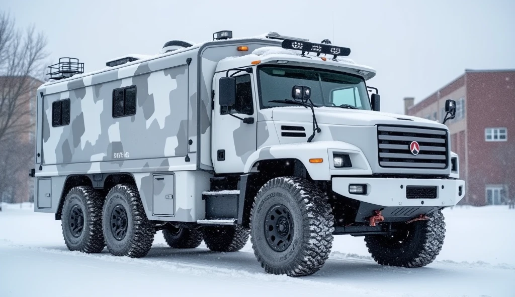 Frosty Fortress – Arctic Sentinel for Polar Exploration