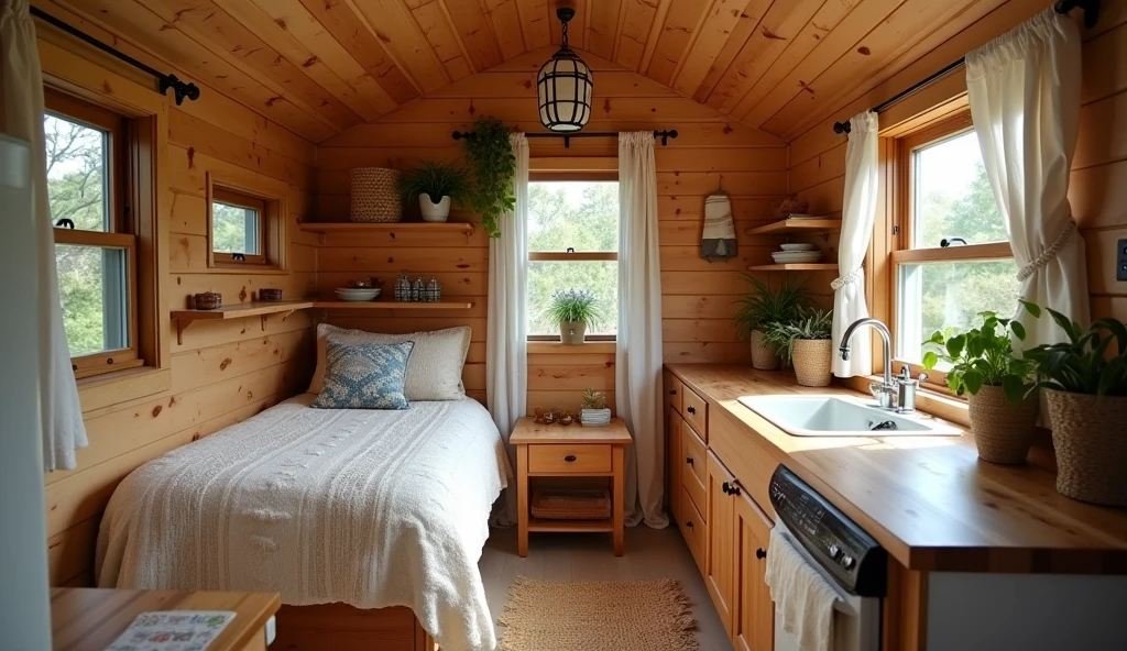 Bohemian Sunroom Escape interior