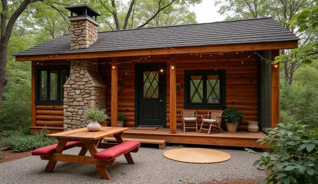 Whimsical Wilderness Retreat - Bohemian Sunroom Escape