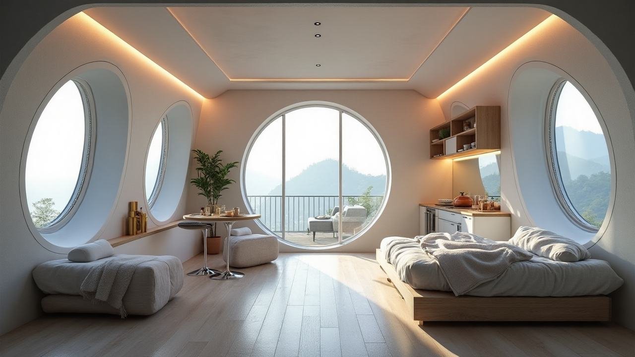 Capsule Tiny Home interior
