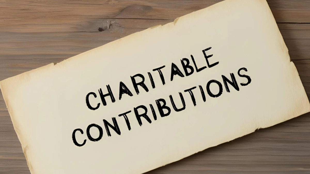 Charitable Contributions
