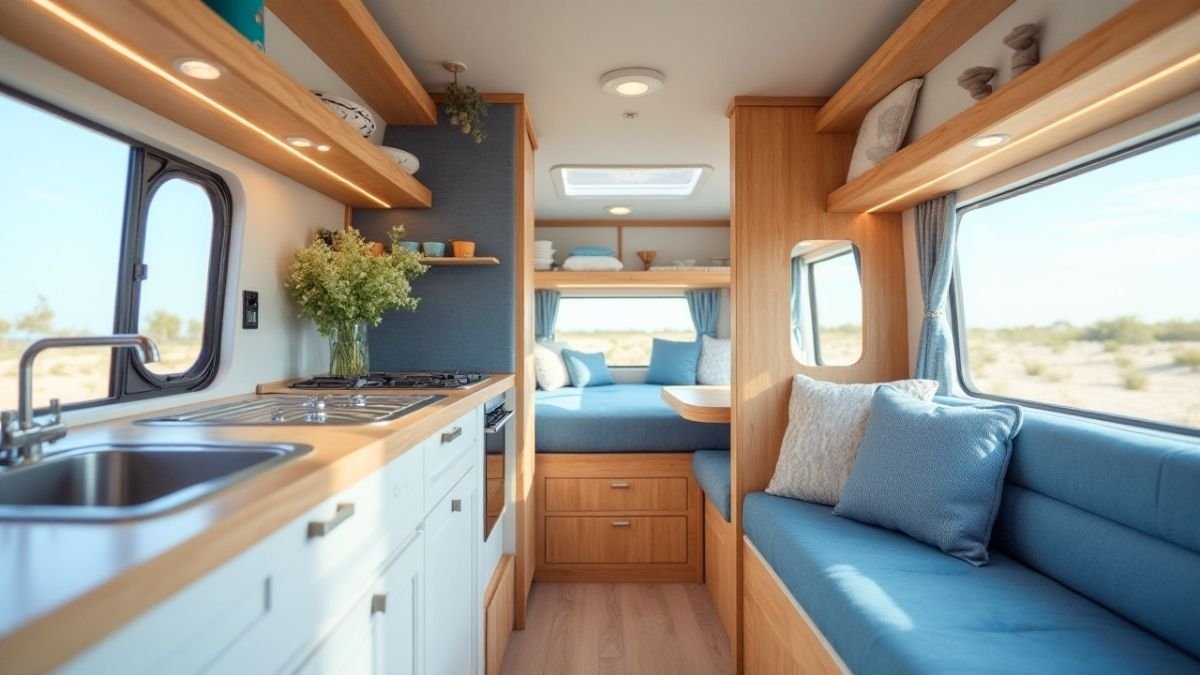 Coastal Breeze - Compact Motorhome Interior
