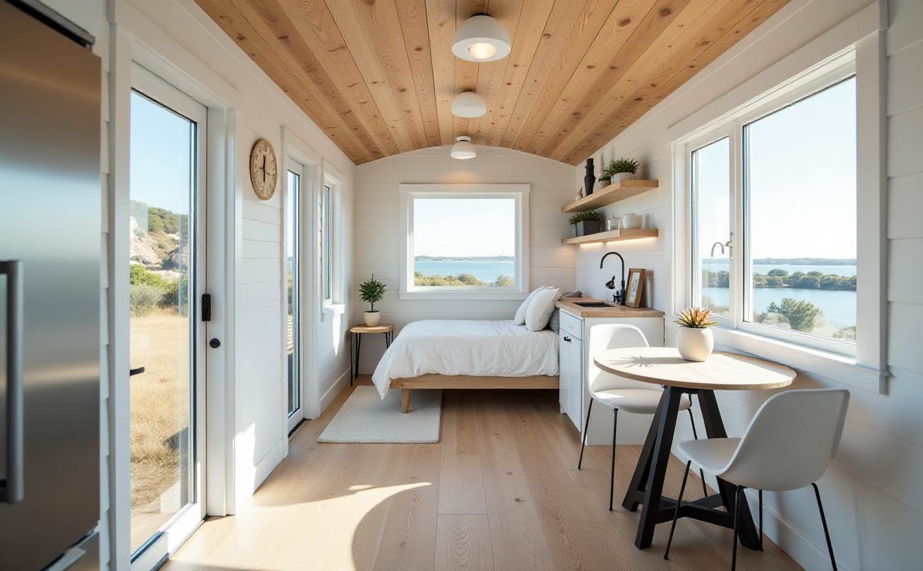 Coastal Breeze Tiny Home interior