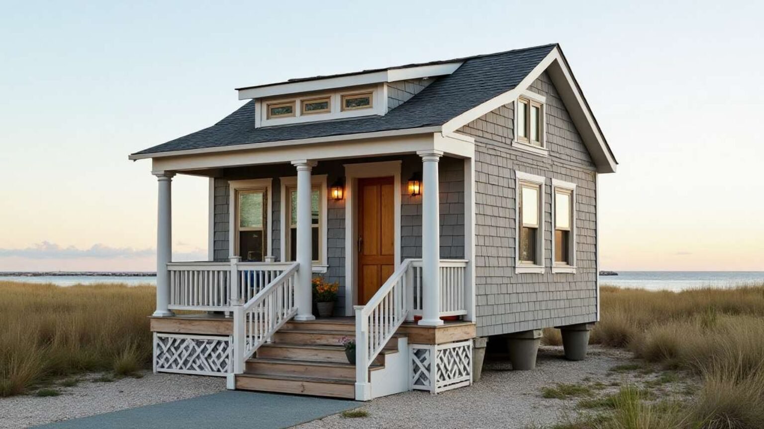 15 Coastal Tiny Homes Designs Engineered to Withstand Hurricane-Force Wind