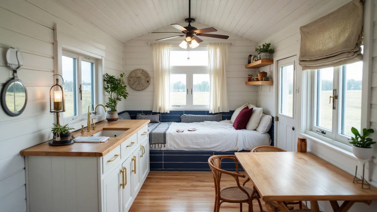 Coastal Shiplap Cottage – Nautical-Inspired Charm interior