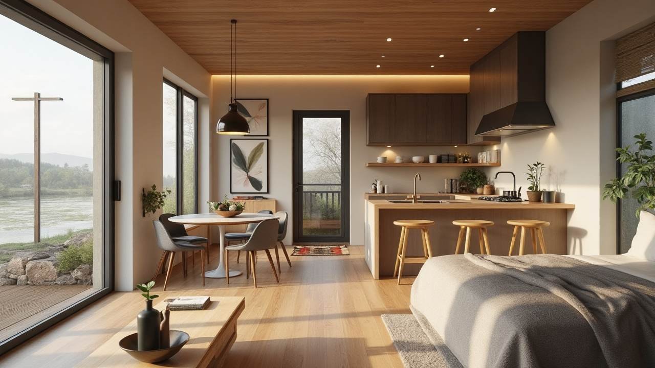 Eco-Friendly Tiny Home interior
