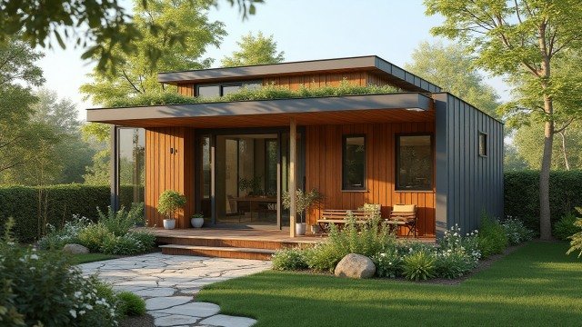 Green Horizons: Modern Eco-Friendly Tiny Home