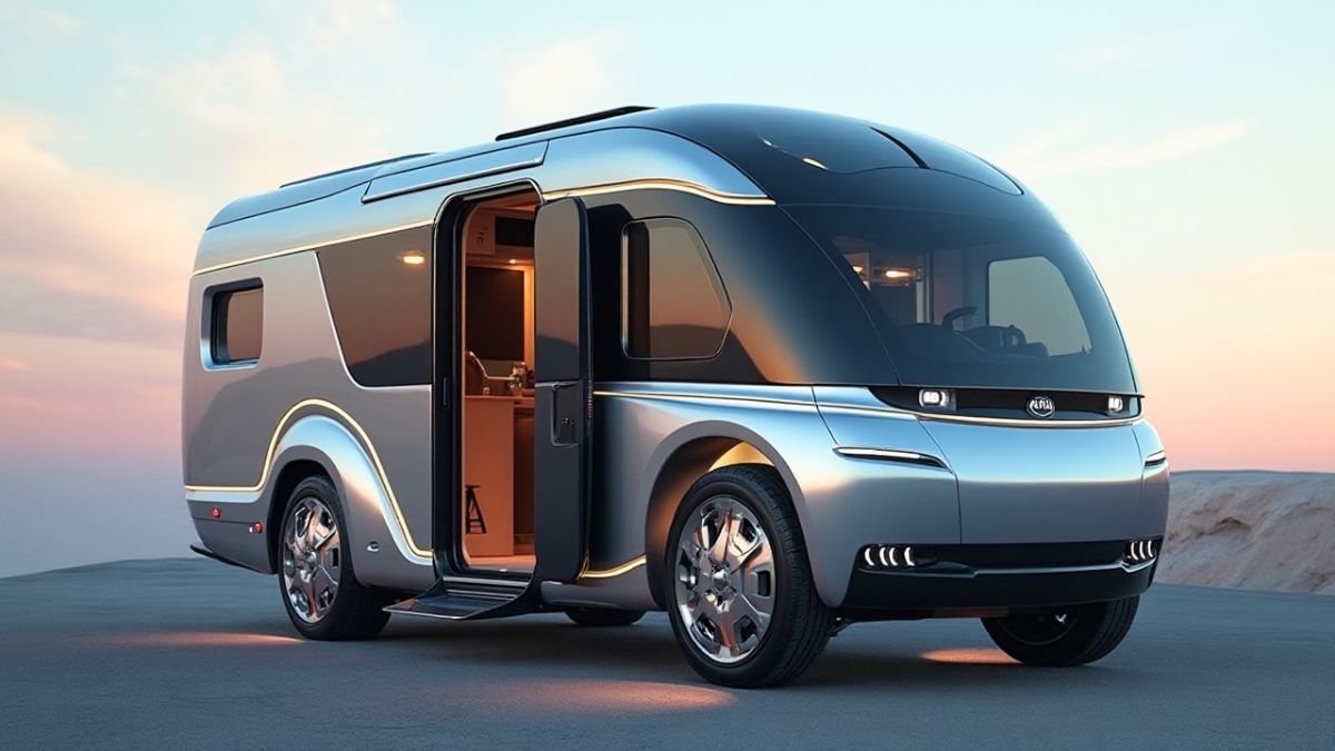 Futuristic Horizon Compact Motorhome - Where Tomorrow Meets the Road