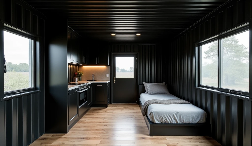 Japanese Zen Container Home Interior