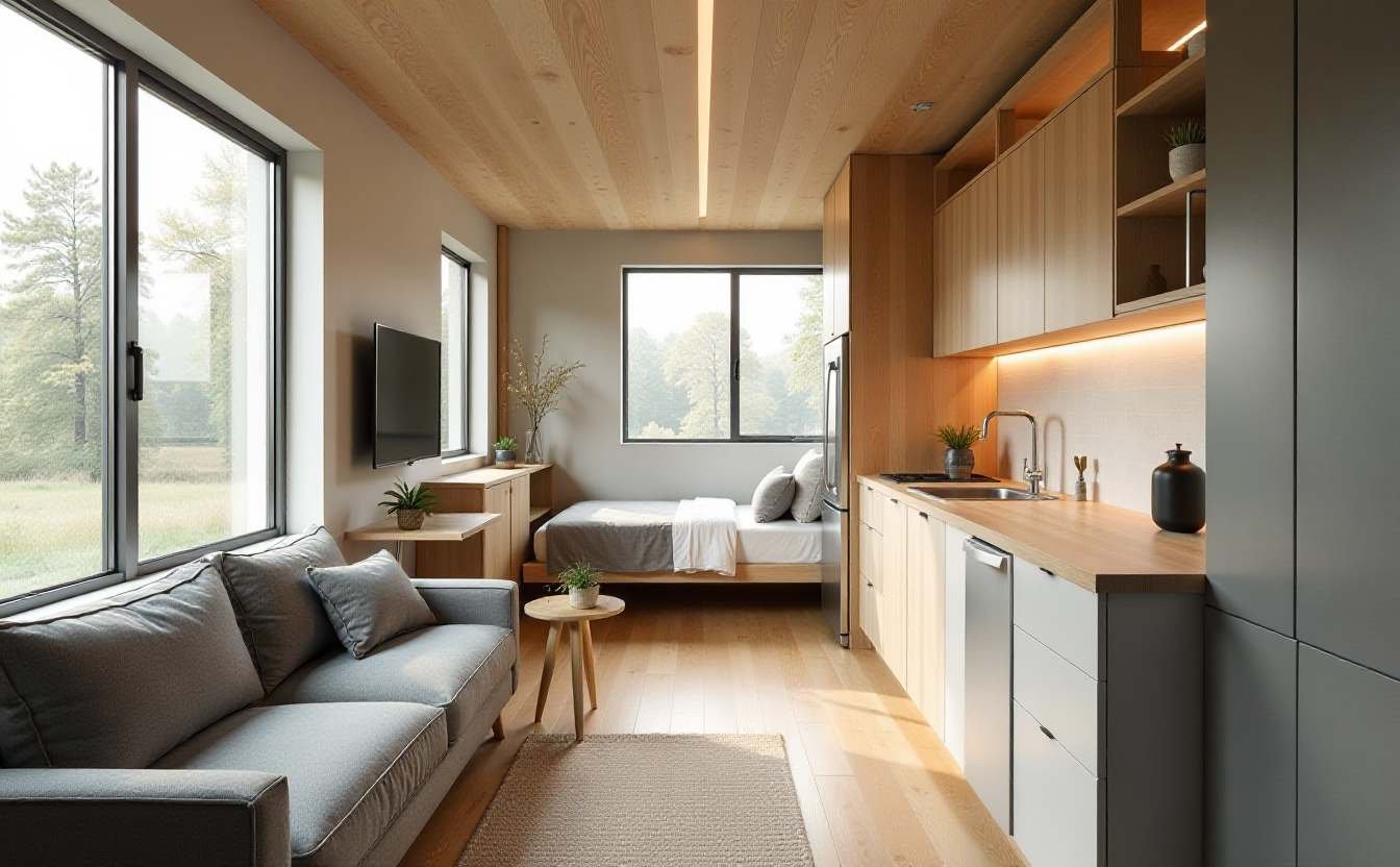 Lightbox Tiny Home interior