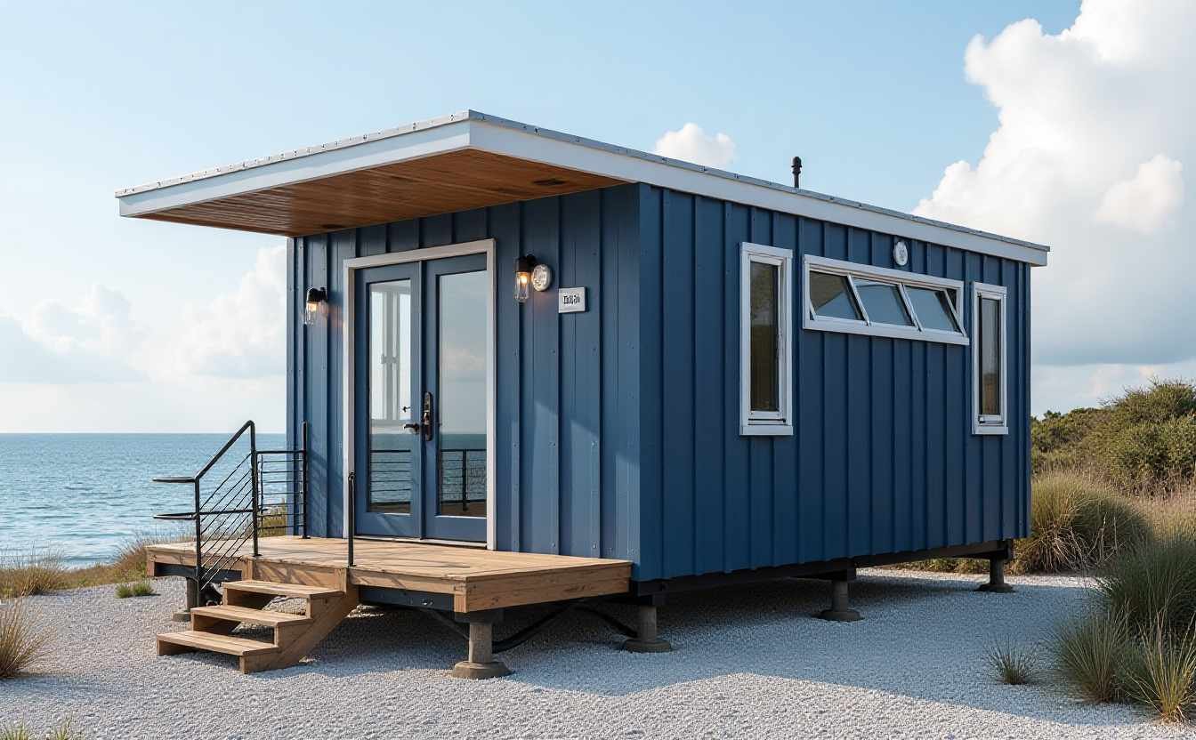 Maritime Cabinette – Nautical Micro Cabin on Storm Anchors