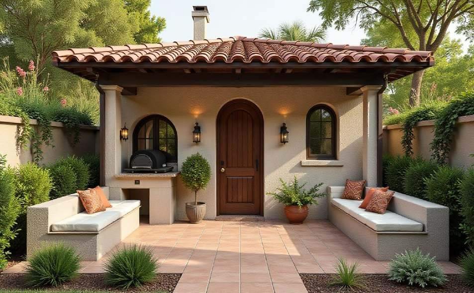 Sunny Plaza Oasis - Mediterranean Home with Slide-Out Oven