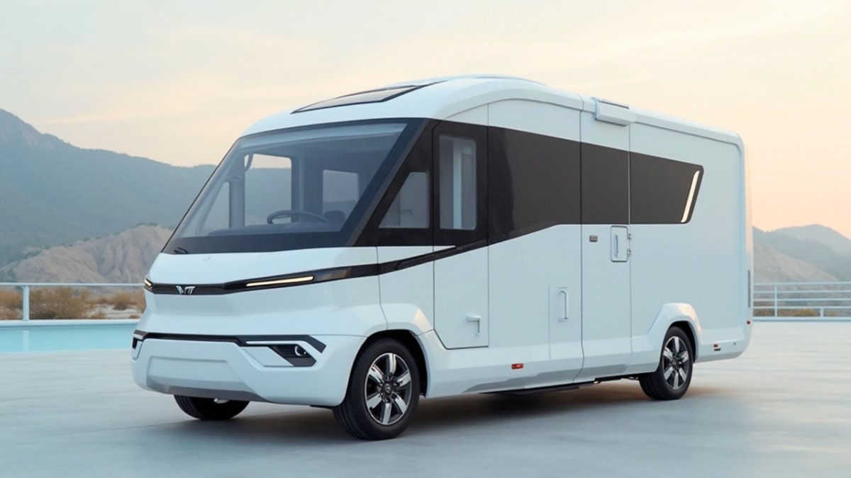 Minimalist Zen Compact Motorhome - Serenity on Wheels