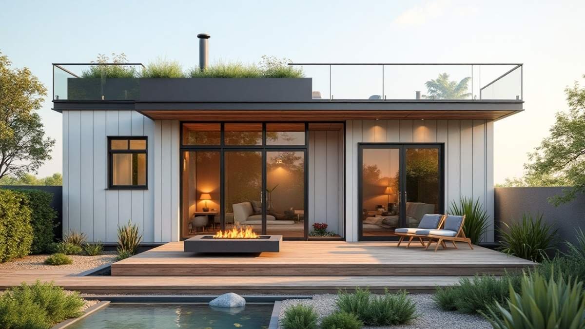 Zenith Light & Concrete Canvas: Tiny Home Minimalist Mastery
