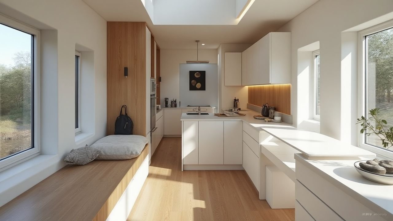 Modern Monolith – Storm-Ready Minimalist Pod interior