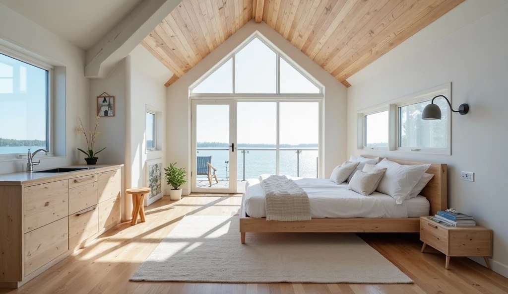 Nautical Themed Tiny Home Interior
