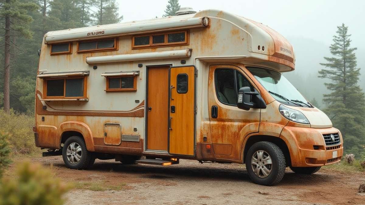 Rustic Roadside Retreat - Compact Motorhome with Vintage Soul