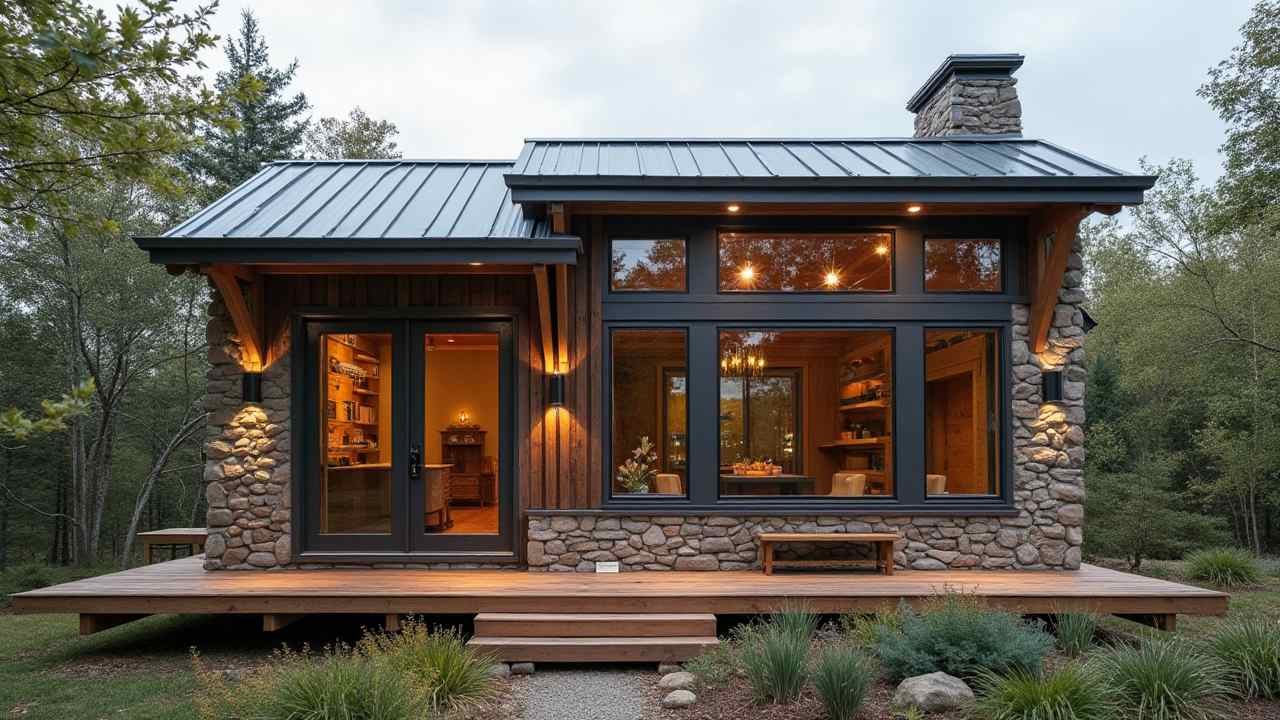 Tiny Home Retreat: Where Rustic Charm Meets Modern Living