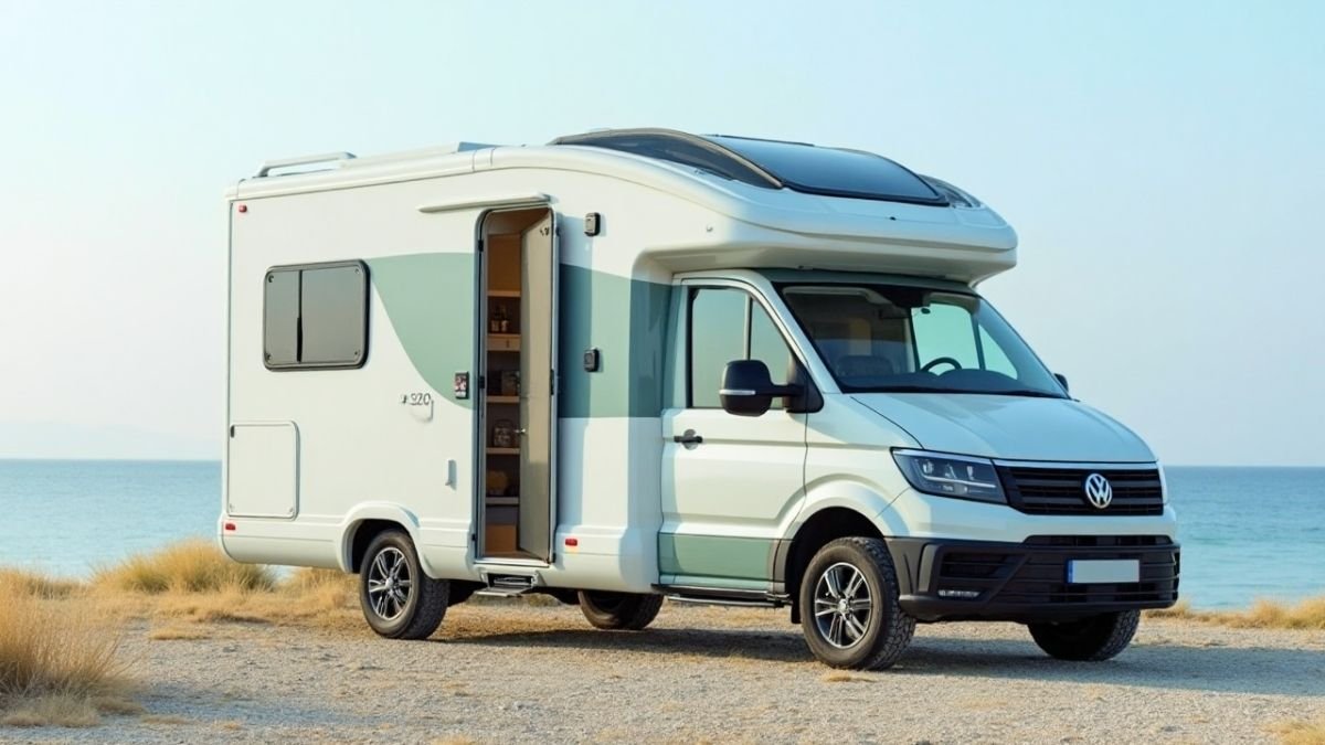 Scandinavian Simplicity on Wheels - Compact Motorhome with Coastal Vibes