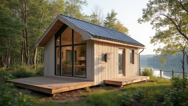 Light, Air, and Nature: A Scandinavian Tiny Home Escape