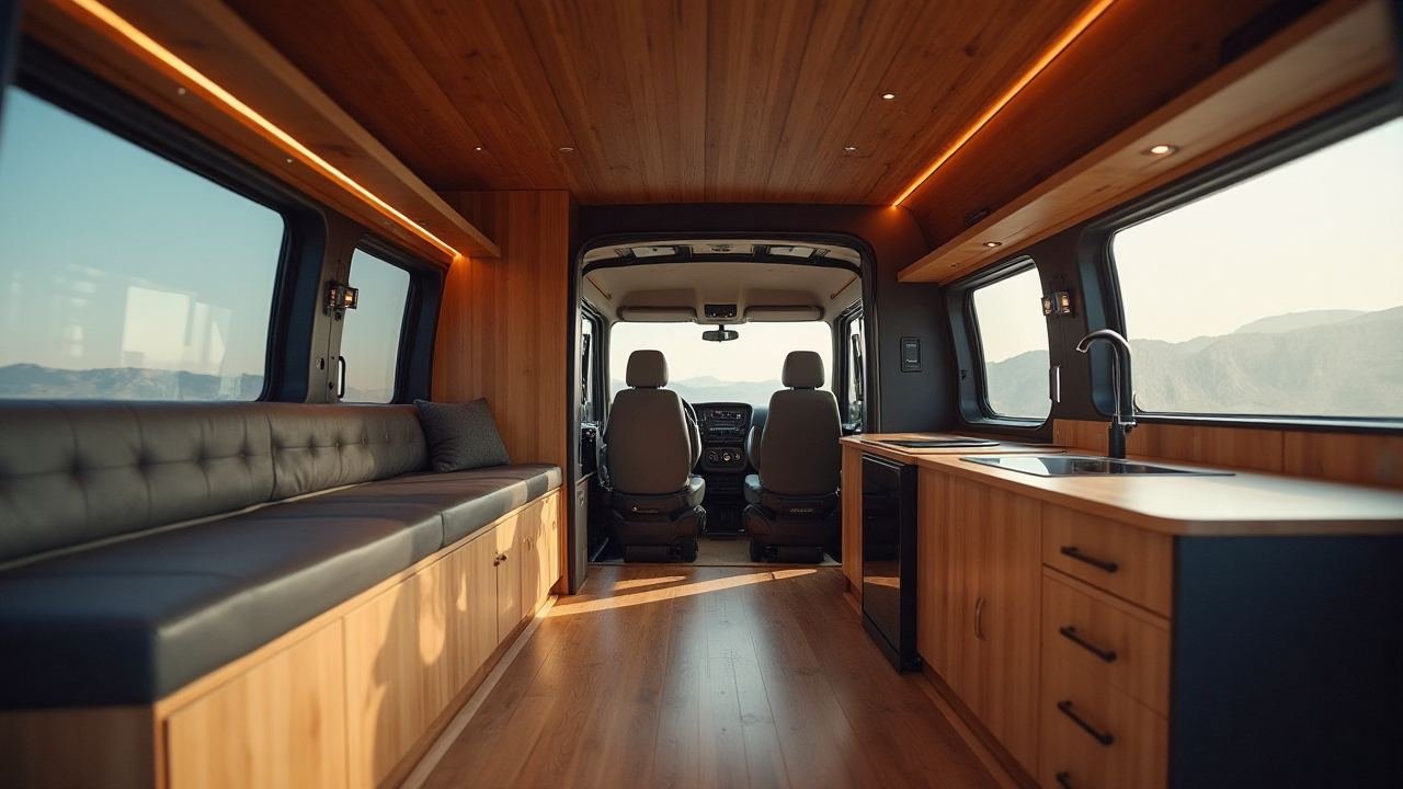 Stealth Yoga Retreat – Zen Van for Inner City Peace interior