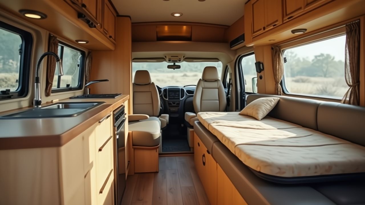 TerraLux Haven – Luxury Safari Off-Roader interior