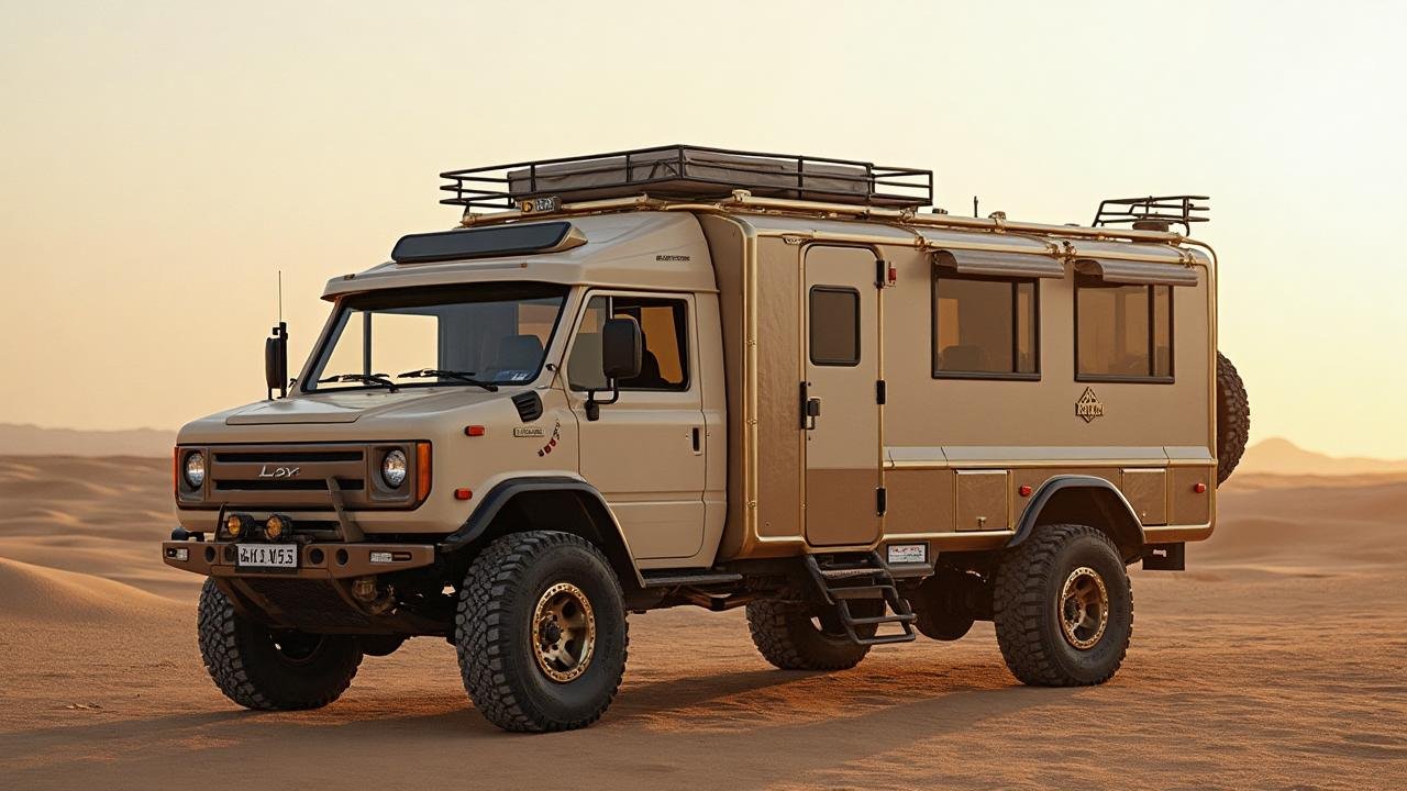 Desert Elegance – TerraLux Haven Luxury Off-Roader