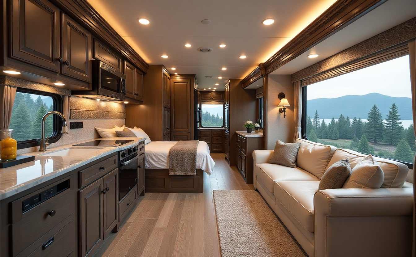 The Luxury Suite RV interior