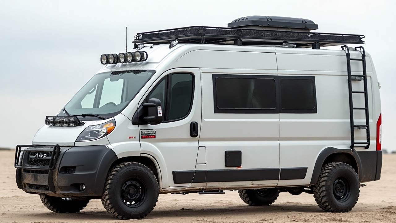 Desert Dust to Warm Hearth - Urban Utility Van's Cozy Conversion Story