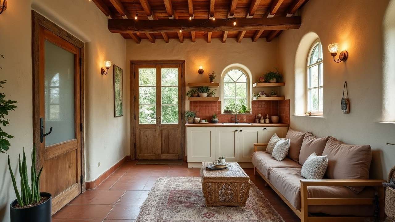 Bohemian Garden Escape Interior