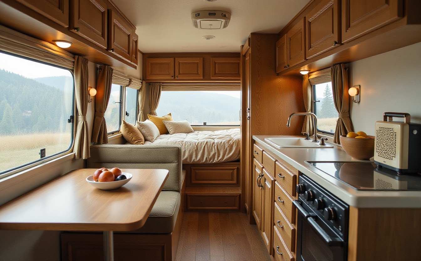 Classic Luxury Getaway RV interior