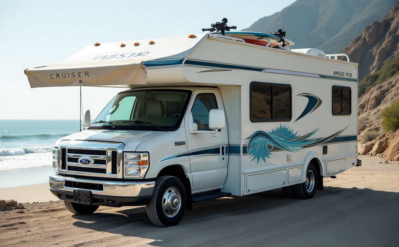 Turquoise Wave Wanderer - Coastal Cruiser RV That Brings Ocean Vibes to Every Destination