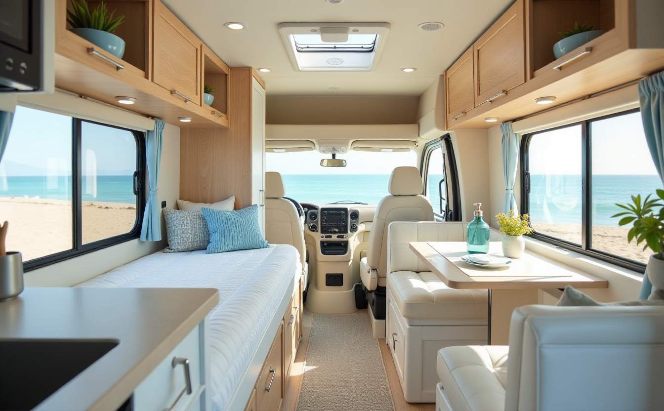 Coastal Serenity Cruiser RV interior