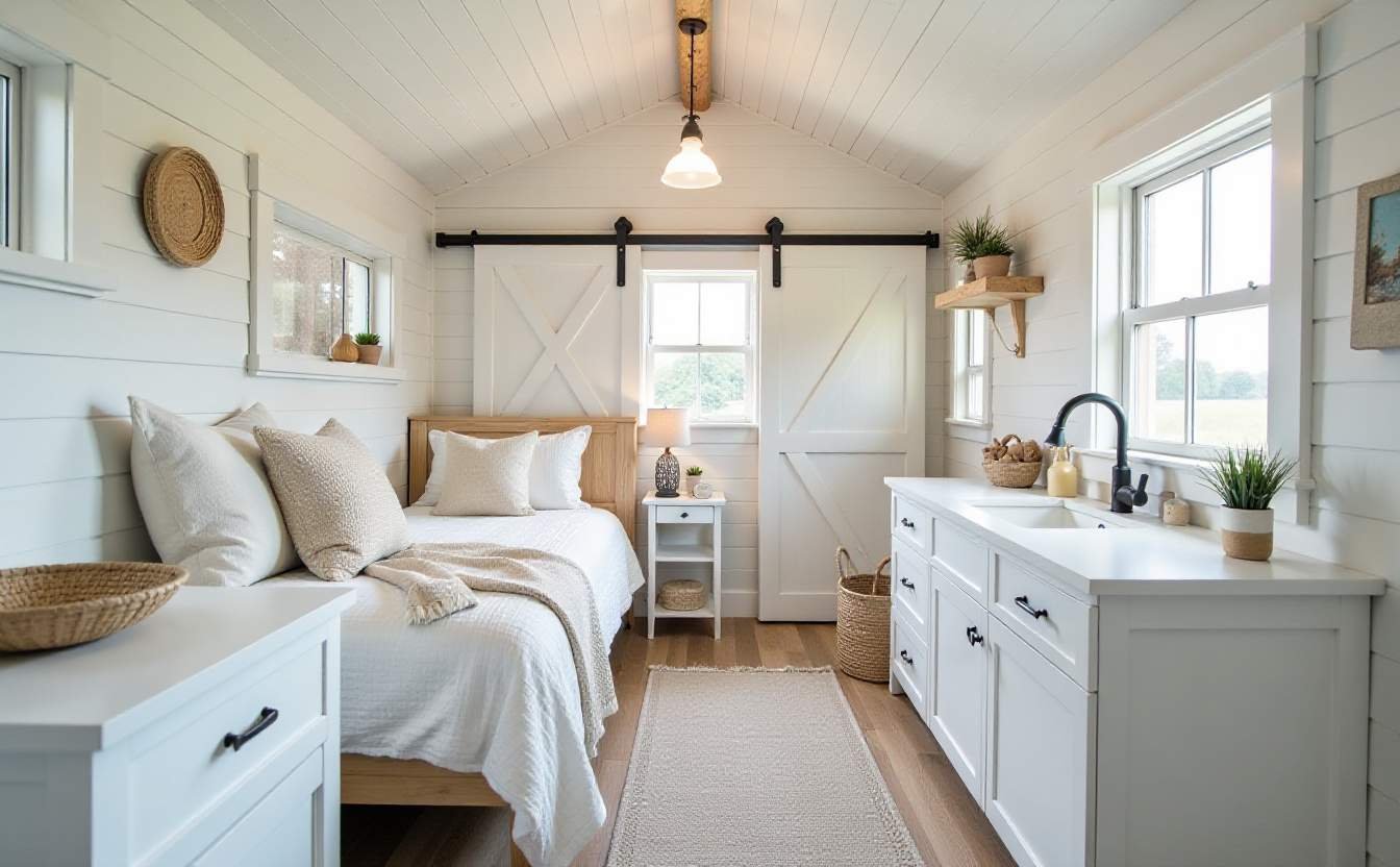 Coastal Serenity Tiny Home interior