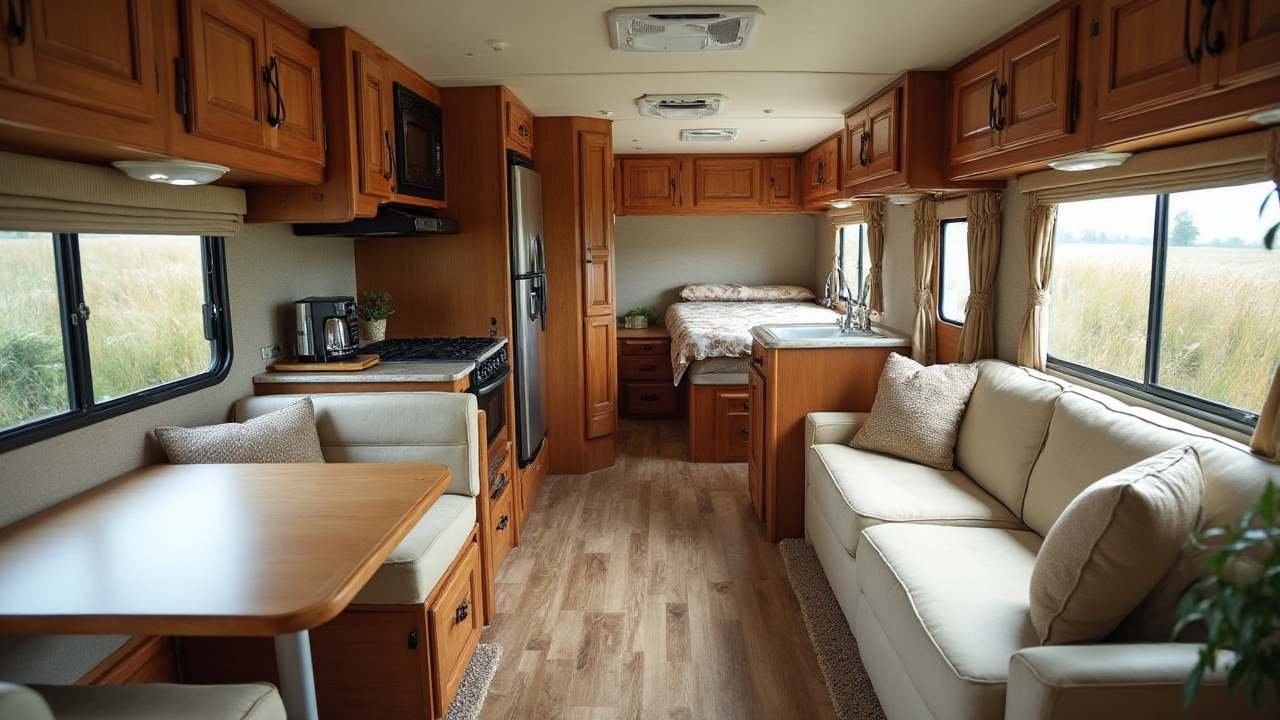 Countryside Serenity Motorhome Interior