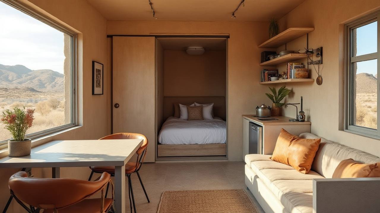 Desert Modern Tiny Home interior