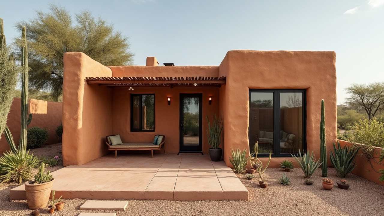 Adobe Terracotta Haven - Desert Modern Living with Southwestern Soul