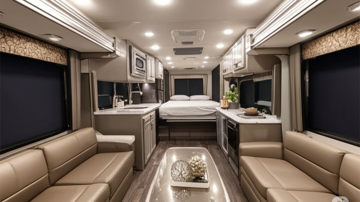 Class A Motorhome with Slide-Outs interior