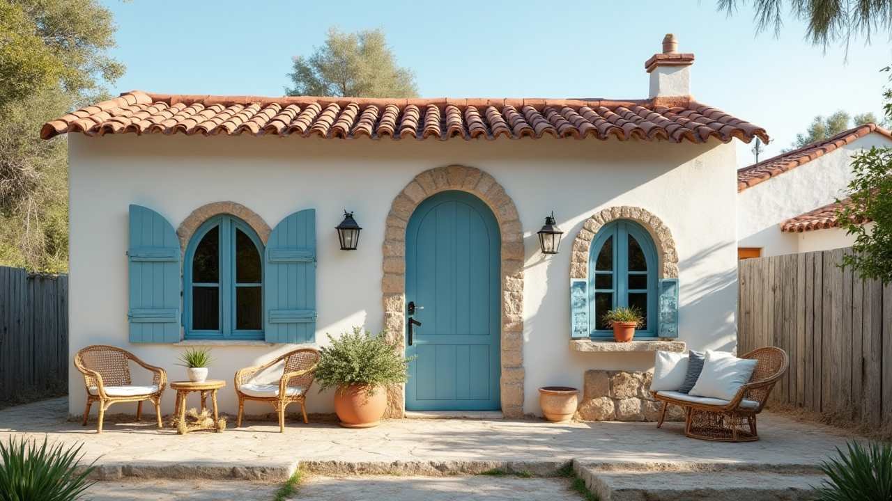 Aegean Blue Retreat - Mediterranean Coastal Living in Miniature