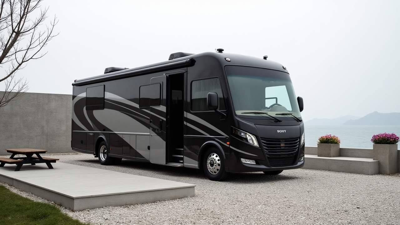 Obsidian Dreams on Wheels - Luxury Motorhome Living Redefined