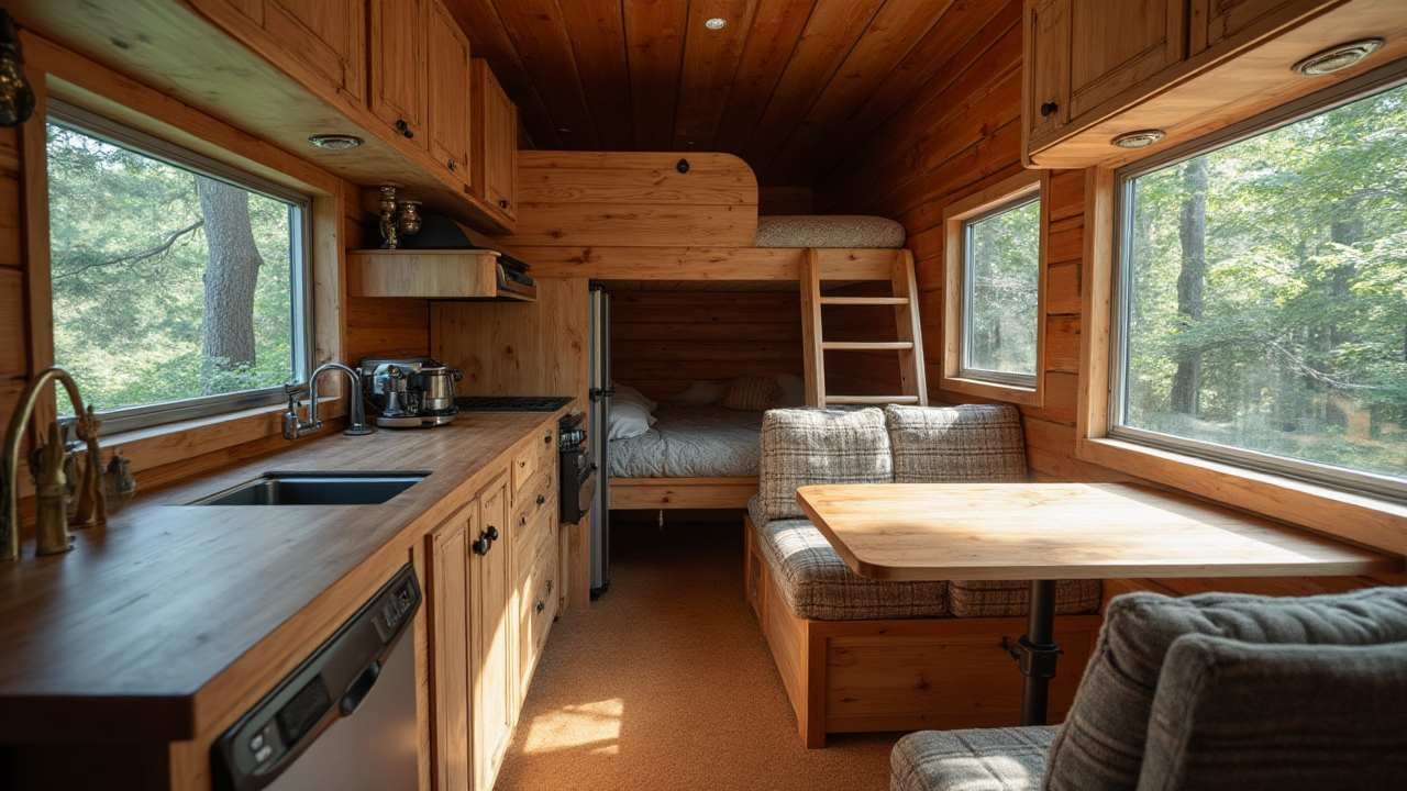 Mountain Retreat RV interior