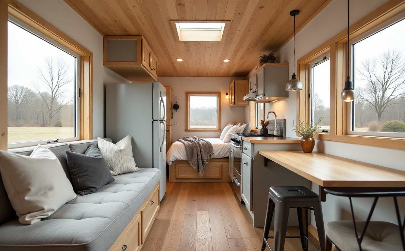 Prairie Modern Tiny Home interior