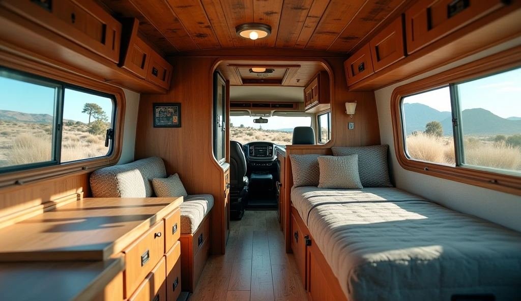 Rustic Outdoor Explorer interior